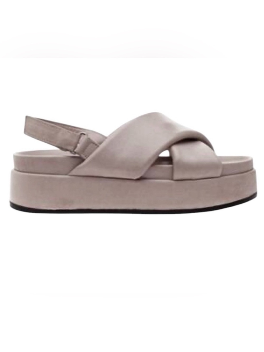 Anthropologie Silent D Pier Slingback Platform Sandals, Size 39 NWOT